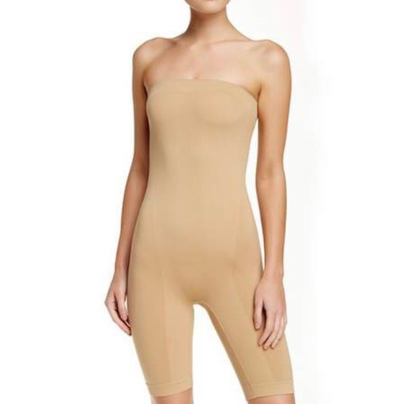 Heavenly Secrets Womens Shapewear High Rise Long Leg Nude 4X NWT - Picture 1 of 5